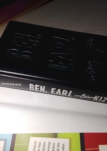 Ben, Earl ve Ölen Kız Romanı defosu yoktur ciltli kitaptır - Görsel 4