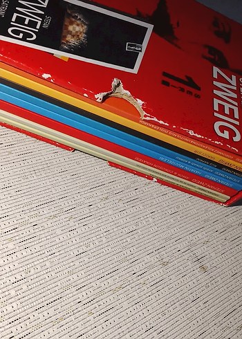 Stefan Zweig Seti sadece kutusu  zede var kitaplarda  defo yok - Görsel 3