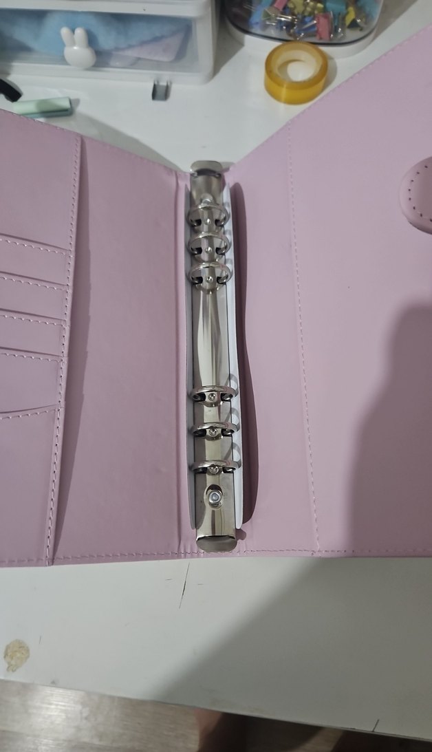 beyaz büyük binder - Görsel 2