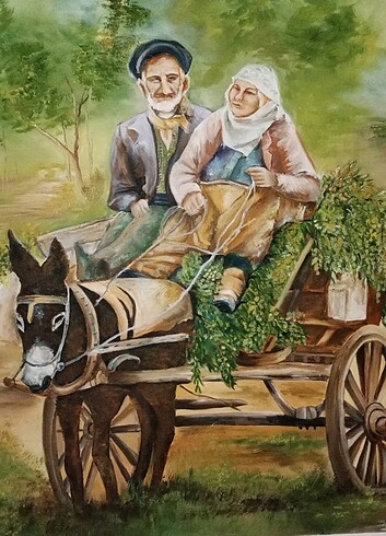 Beden çeşitli Renk Yağlı boya tablo