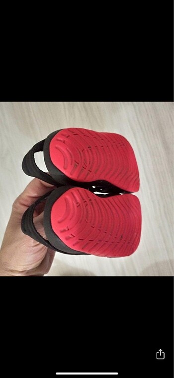25 Beden siyah Renk Nike sandalet