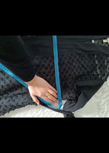 kuşaklı abaya - Görsel 3