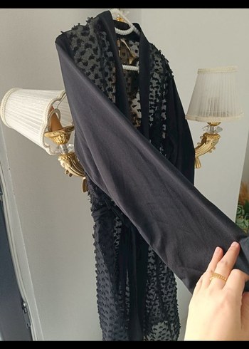 kuşaklı abaya - Görsel 2