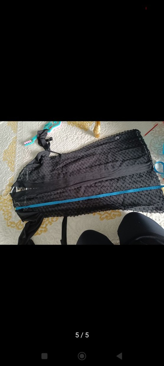 kuşaklı abaya - Görsel 5