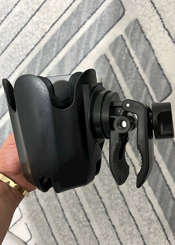 ebaby bebek arabası Siyah Telefon ve bardak Tutucu - Görsel 3