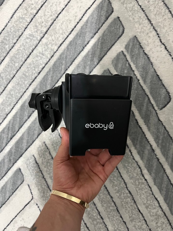 ebaby bebek arabası Siyah Telefon ve bardak Tutucu - Görsel 5