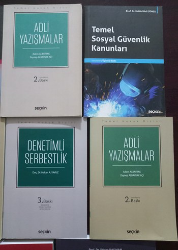Hukuk Kitapları Seti Toplu Satış - Görsel 3