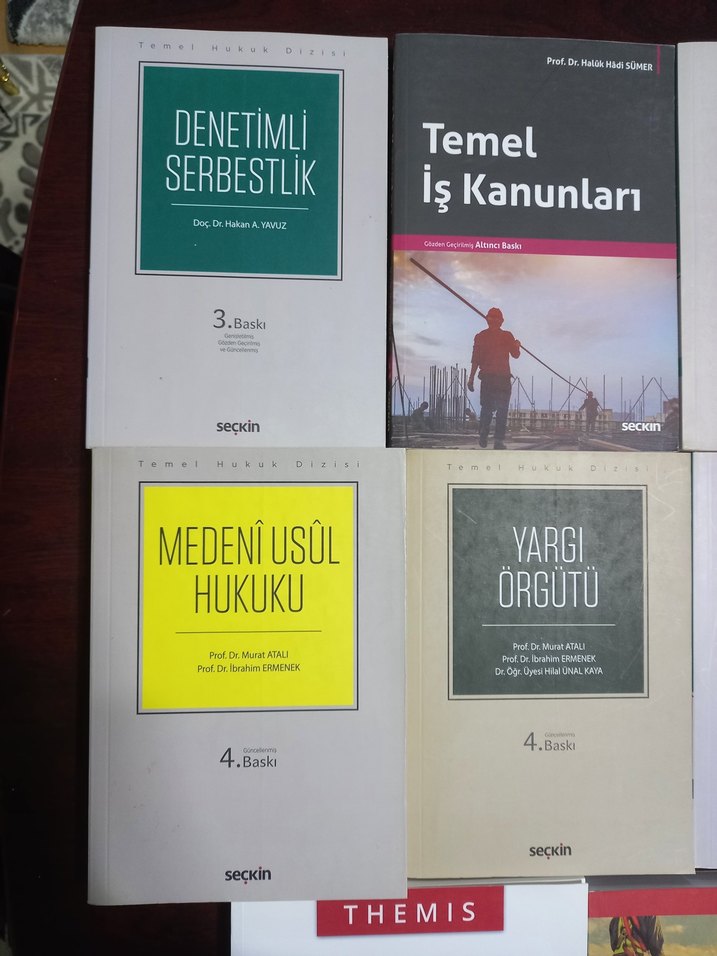 Hukuk Kitapları Seti Toplu Satış - Görsel 2