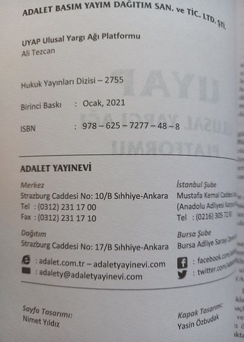 Sıfır Uyap Ulusal Yargı Ağı Platformu Kitabı - Görsel 5