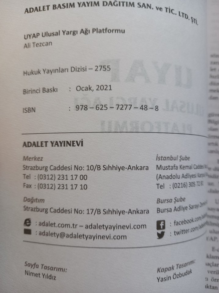 Sıfır Uyap Ulusal Yargı Ağı Platformu Kitabı - Görsel 5