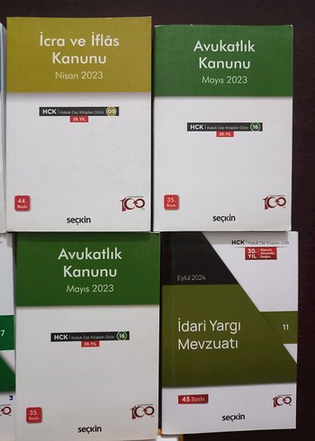 Hukuk Kanunları Seti Toplu Satış - Görsel 3