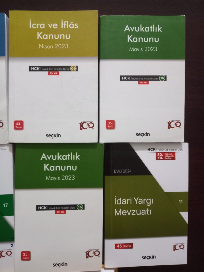 Hukuk Kanunları Seti Toplu Satış - Görsel 3