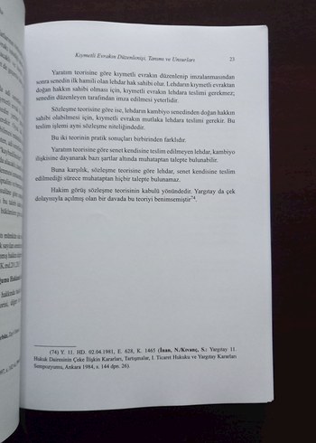 SIFIR KIYMETLİ EVRAK HUKUKU - Görsel 6