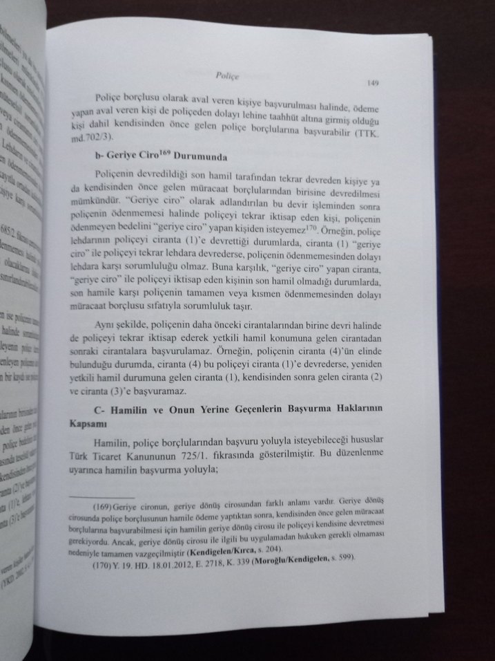 SIFIR KIYMETLİ EVRAK HUKUKU - Görsel 3