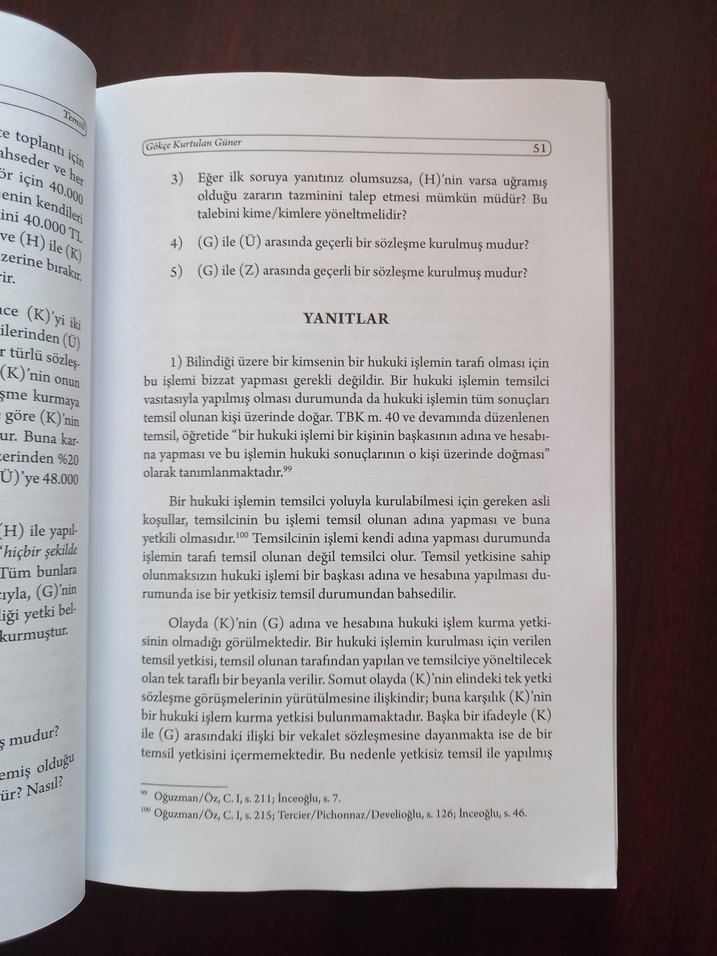 BORÇLAR HUKUKU GENEL HÜKÜMLER PRATİK - Görsel 3