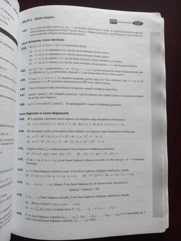 SIFIR LİNEER CEBİR KİTABI - Görsel 4