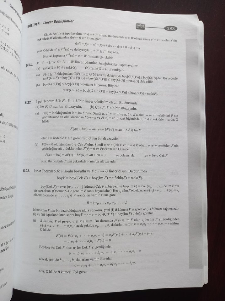 SIFIR LİNEER CEBİR KİTABI - Görsel 3