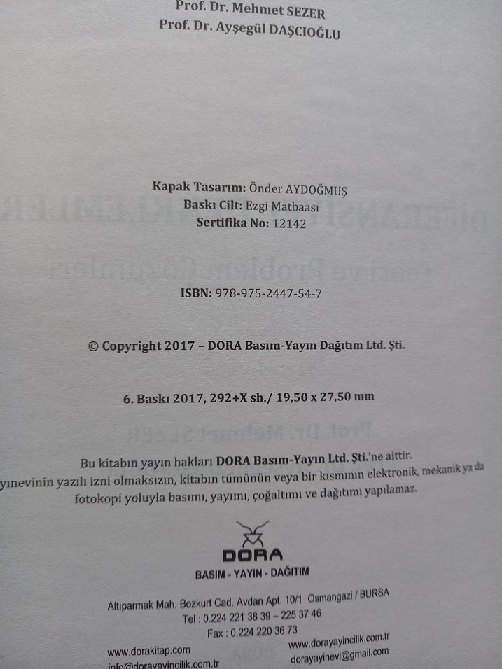 SIFIR Diferansiyel Denklemler 1 - Teori ve Problem Çözümleri - Görsel 2