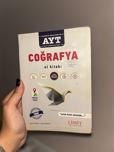 AYT COĞRAFYA LİMİT EL KİTABI
