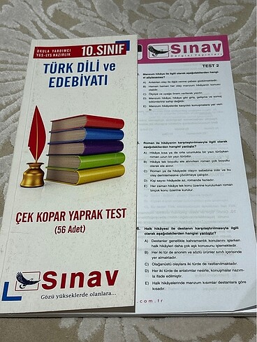 AYT EDEBİYAT TESTİ