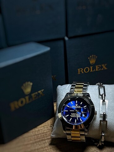 ROLEX YÜKSEK KALİTE ÇELİK SAAT