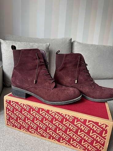 Deichmann Bordo şık bot