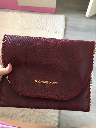 Michael kors çanta bordo