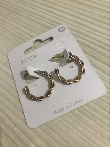 Beden altın Renk Gold küpe