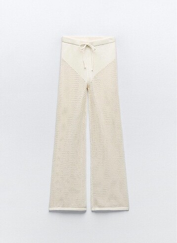 Zara ajurlu plaj pantolonu