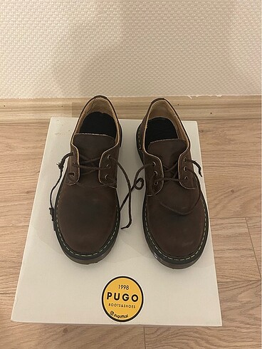 37 Beden PUGO Marka Kahverengi Oxford