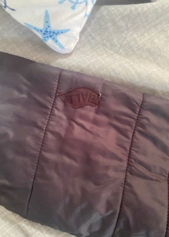 Mavi Erkek Kapüşonlu Fermuarlı Mont - Görsel 10