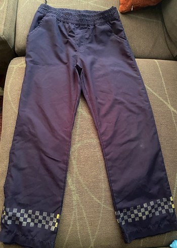 Kemerli Mor Erkek Çocuk Bol Kesim Pantolon - Görsel 5