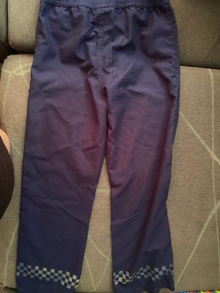 Kemerli Mor Erkek Çocuk Bol Kesim Pantolon - Görsel 3