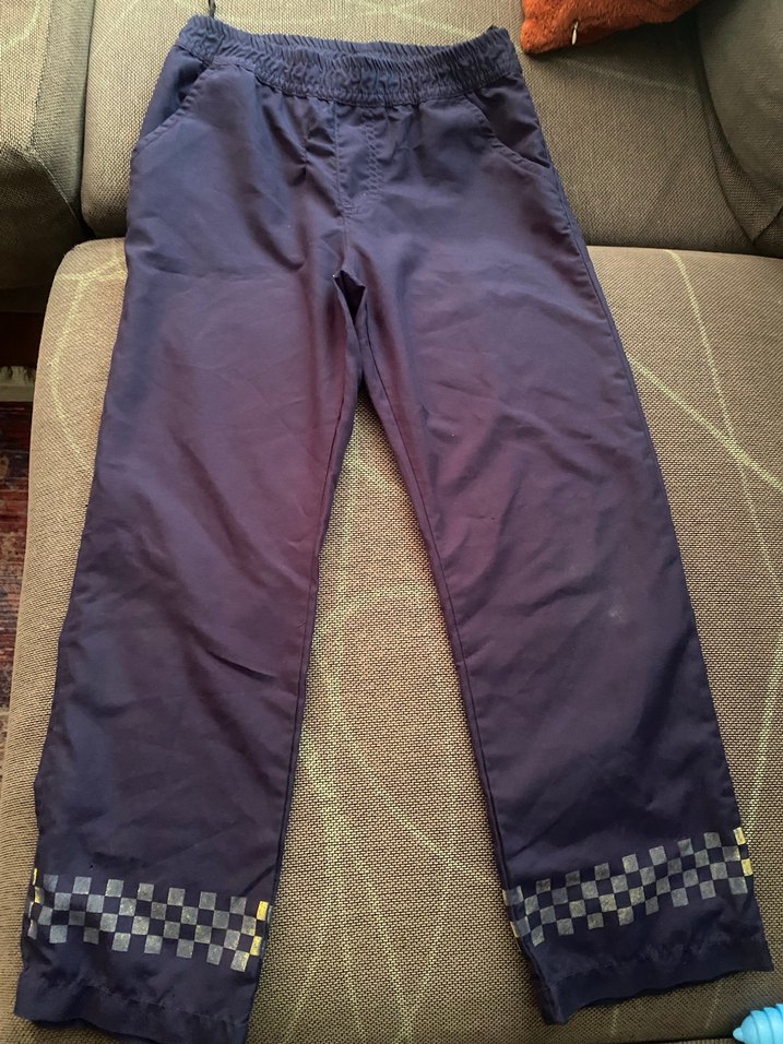 Kemerli Mor Erkek Çocuk Bol Kesim Pantolon - Görsel 5