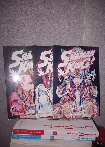 Shaman King Manga Seti 3 Kitap