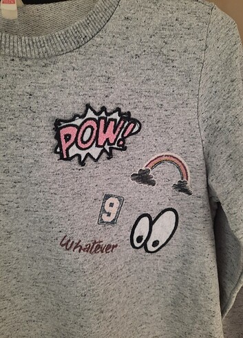 11-12 Yaş Beden Kız çocuk sweatshirt