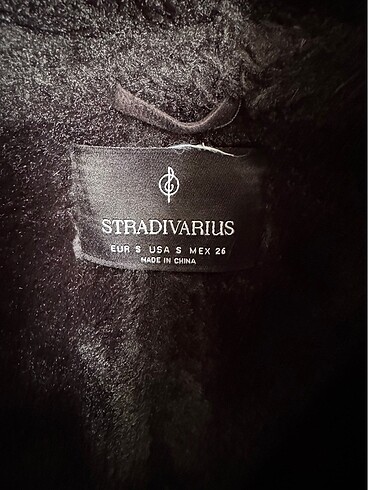 s Beden Stradivarius içi kürklü mont