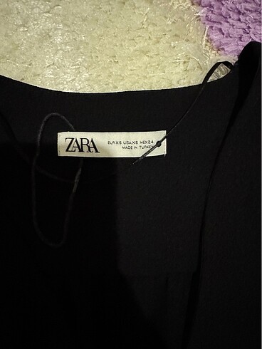 xs Beden Siyah zara mini elbise