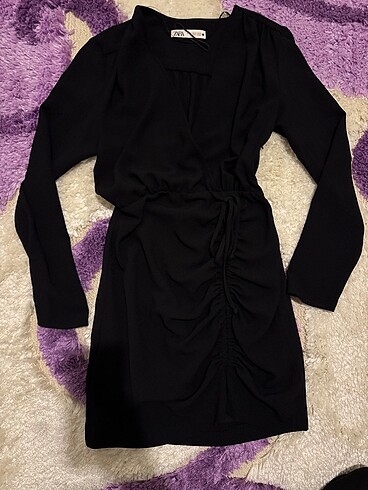 Zara Siyah zara mini elbise