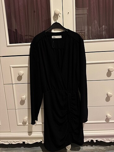 xs Beden siyah Renk Siyah zara mini elbise