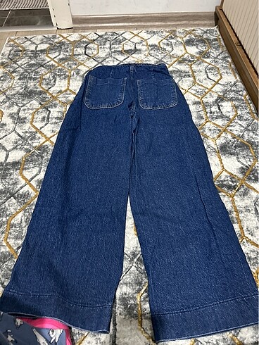 s Beden Koton santra culotte jeans bu sezon