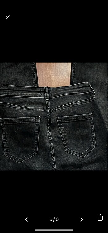 Pull and Bear PULL&BEAR SIYAH PANTOLON