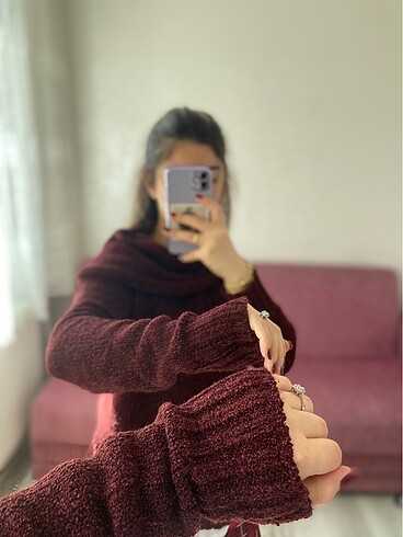 LC Waikiki LCW Casual bordo kazak