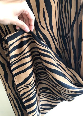 LC Waikiki LCwaikiki Zebra Desenli Etek