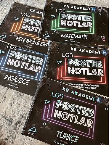 8 sınıf lgs poster notlar