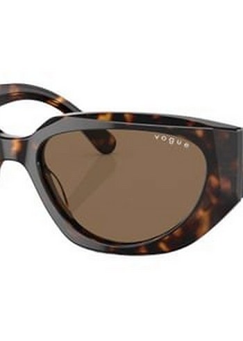 Vogue Vogue 5438 Hailey Bieber Leopar Güneş Gözlüğü