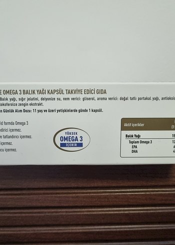 Wellcare Omega 3 Balık Yağı Takviyesi 1200 mg - Görsel 2