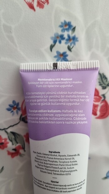 Nemlendirici kil maskesi - Görsel 2