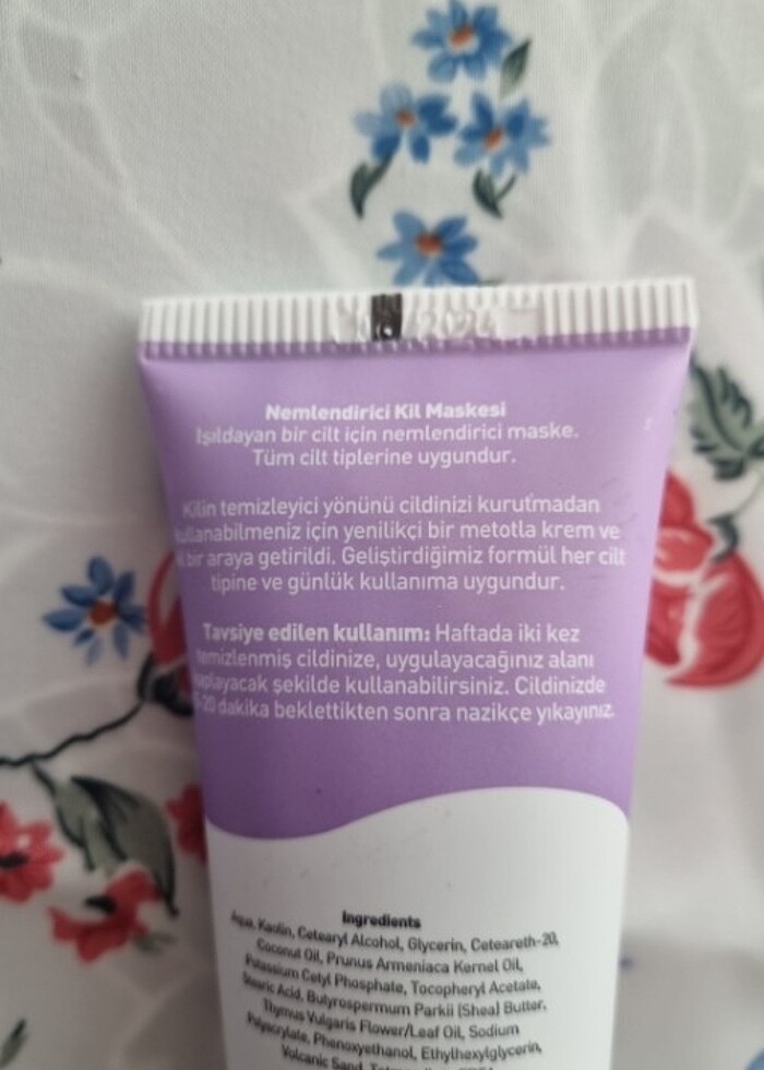 Nemlendirici kil maskesi - Görsel 2