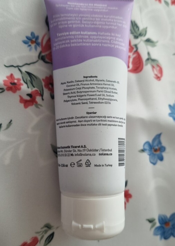 Nemlendirici kil maskesi - Görsel 3